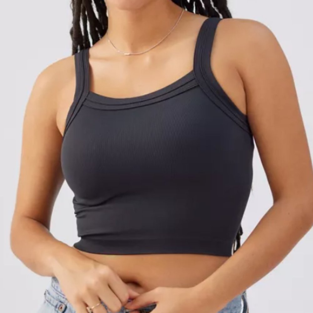 Urban Outfitters "Seamless Bra Top" Black, Size XS/S